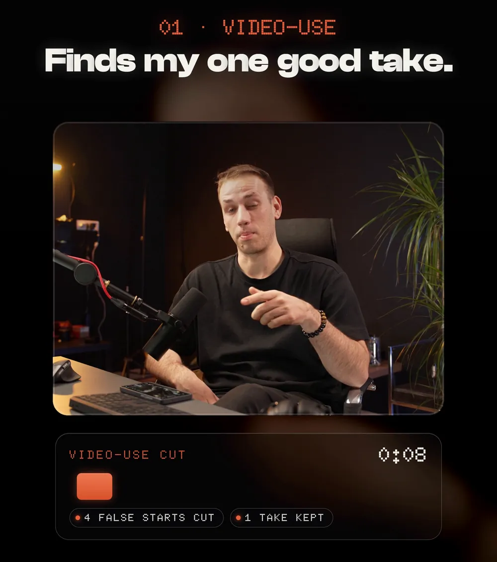 video-use cuts it